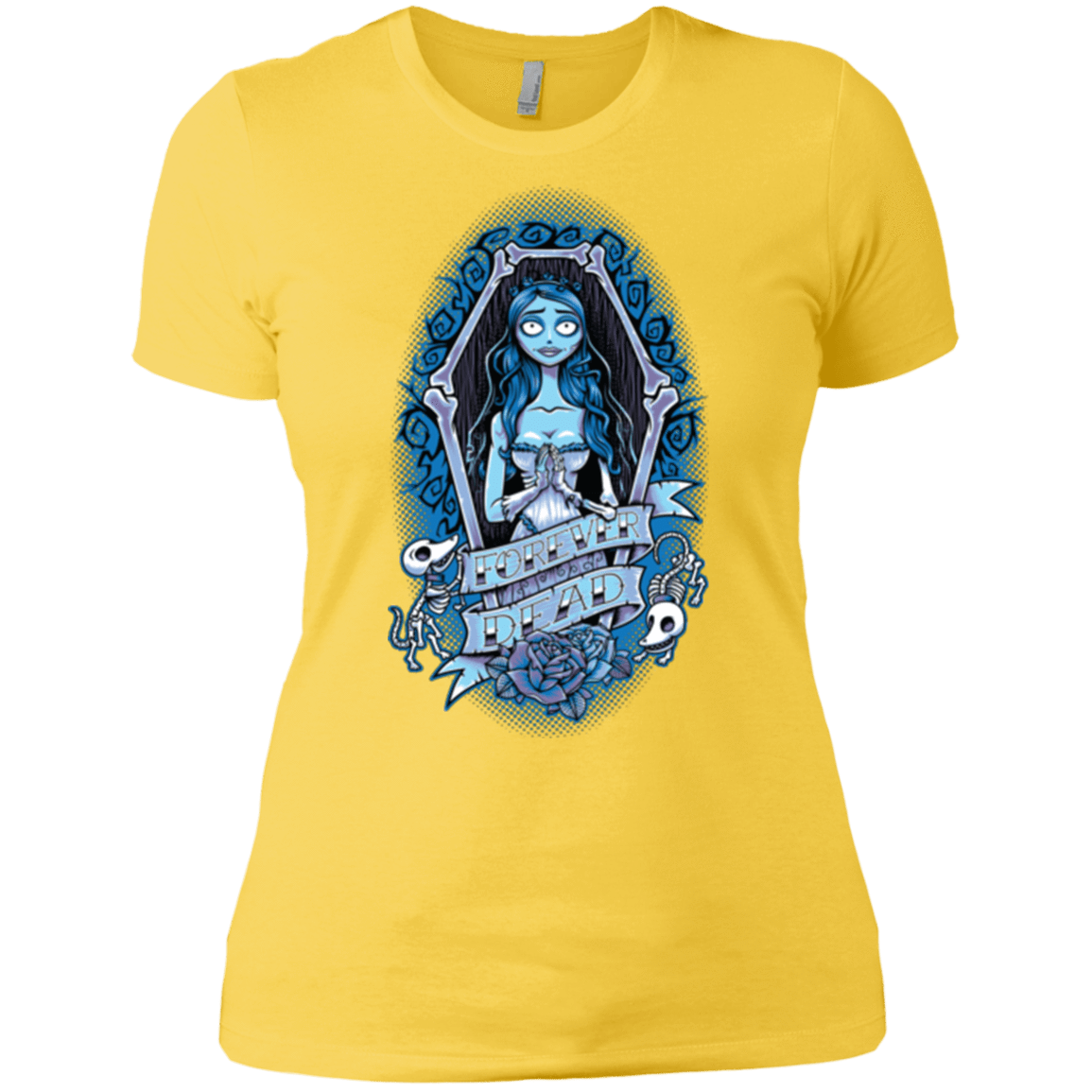 T-Shirts Vibrant Yellow / X-Small Forever Dead Women's Premium T-Shirt