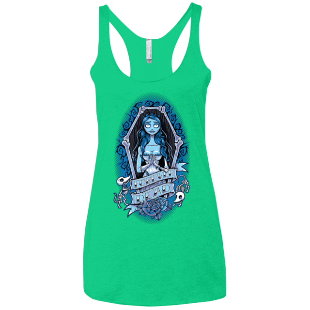 T-Shirts Envy / X-Small Forever Dead Women's Triblend Racerback Tank