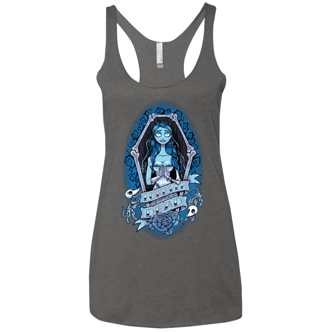 T-Shirts Premium Heather / X-Small Forever Dead Women's Triblend Racerback Tank