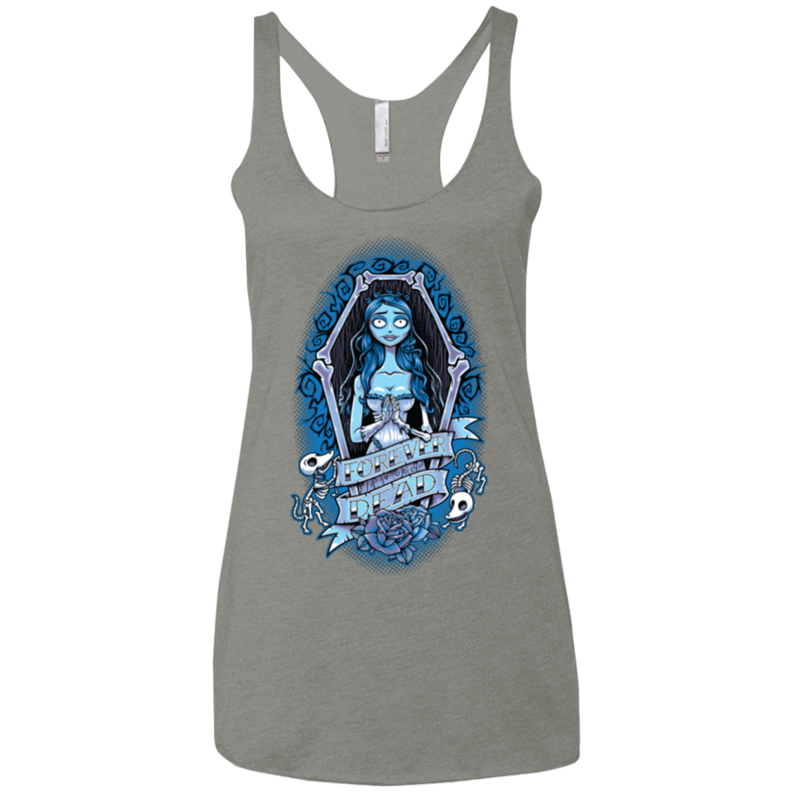 T-Shirts Venetian Grey / X-Small Forever Dead Women's Triblend Racerback Tank