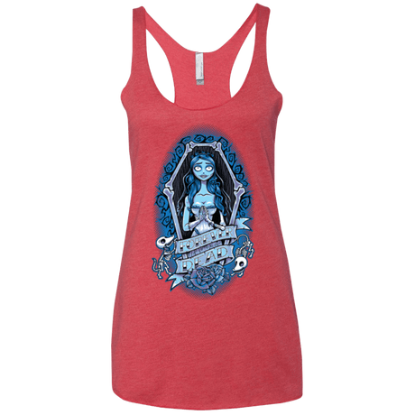 T-Shirts Vintage Red / X-Small Forever Dead Women's Triblend Racerback Tank