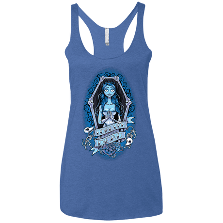 T-Shirts Vintage Royal / X-Small Forever Dead Women's Triblend Racerback Tank