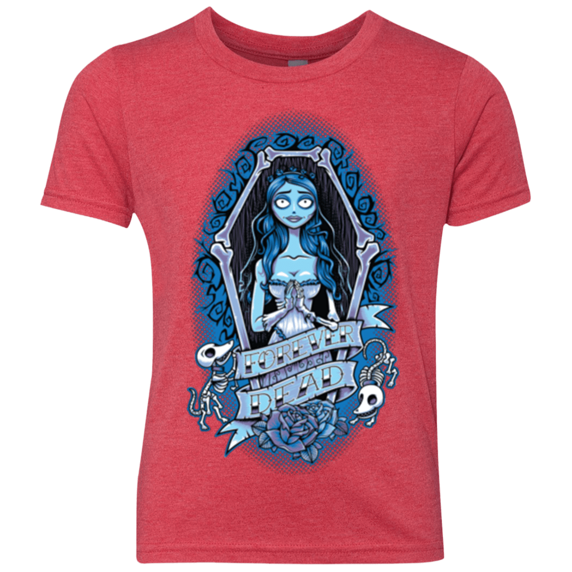 T-Shirts Vintage Red / YXS Forever Dead Youth Triblend T-Shirt