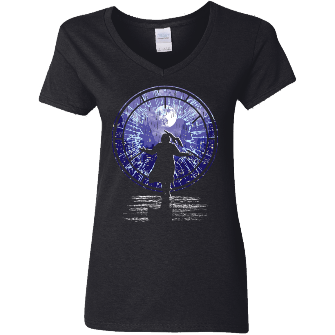 T-Shirts Black / S Forever Women's V-Neck T-Shirt