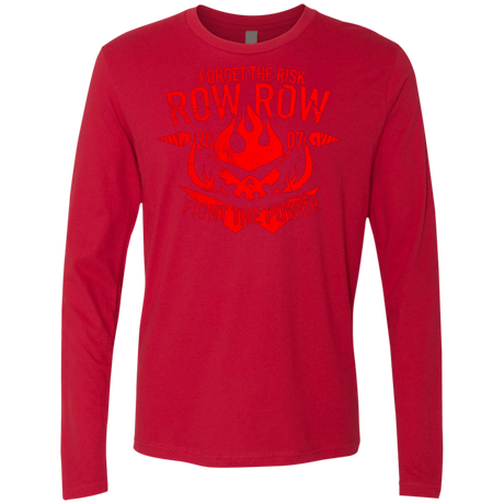 T-Shirts Red / Small Forget the Risk Men's Premium Long Sleeve