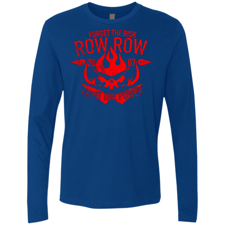 T-Shirts Royal / Small Forget the Risk Men's Premium Long Sleeve