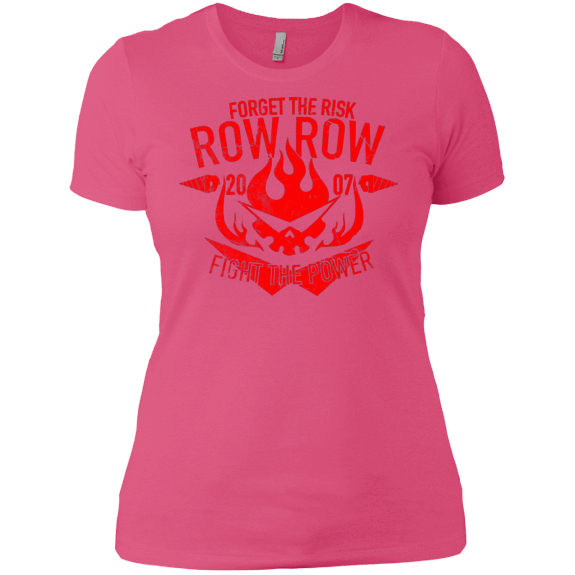 T-Shirts Hot Pink / X-Small Forget the Risk Women's Premium T-Shirt