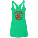 T-Shirts Envy / X-Small Forget the Risk Women's Triblend Racerback Tank