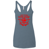 T-Shirts Indigo / X-Small Forget the Risk Women's Triblend Racerback Tank