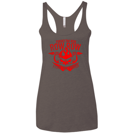 T-Shirts Macchiato / X-Small Forget the Risk Women's Triblend Racerback Tank