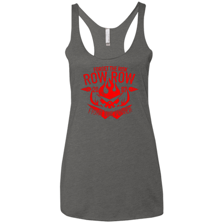 T-Shirts Premium Heather / X-Small Forget the Risk Women's Triblend Racerback Tank