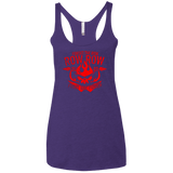 T-Shirts Purple / X-Small Forget the Risk Women's Triblend Racerback Tank