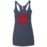 T-Shirts Vintage Navy / X-Small Forget the Risk Women's Triblend Racerback Tank