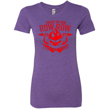 T-Shirts Purple Rush / Small Forget the Risk Women's Triblend T-Shirt