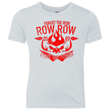 T-Shirts Heather White / YXS Forget the Risk Youth Triblend T-Shirt