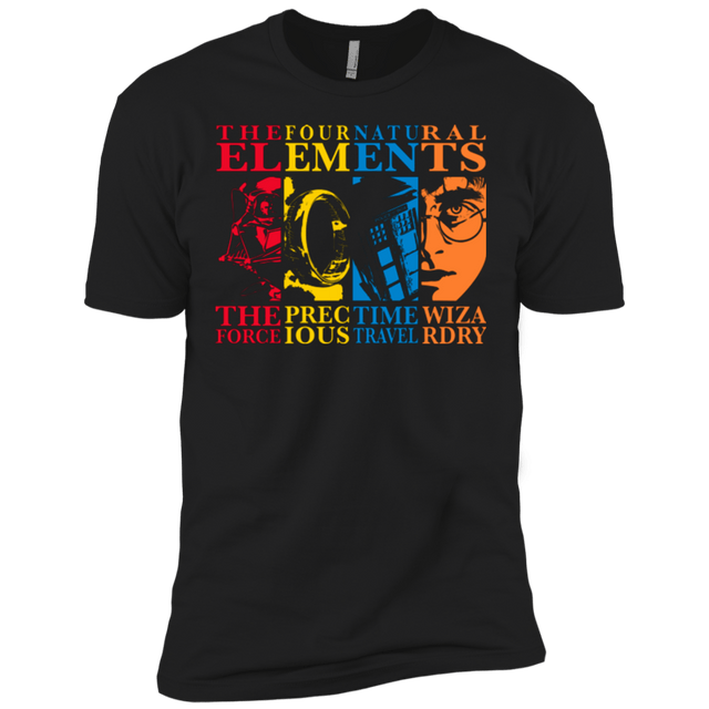 T-Shirts Black / X-Small Four Elements Men's Premium T-Shirt