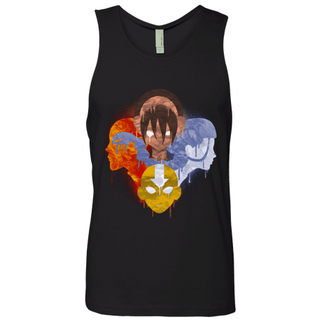 T-Shirts Black / Small Four nations Men's Premium Tank Top