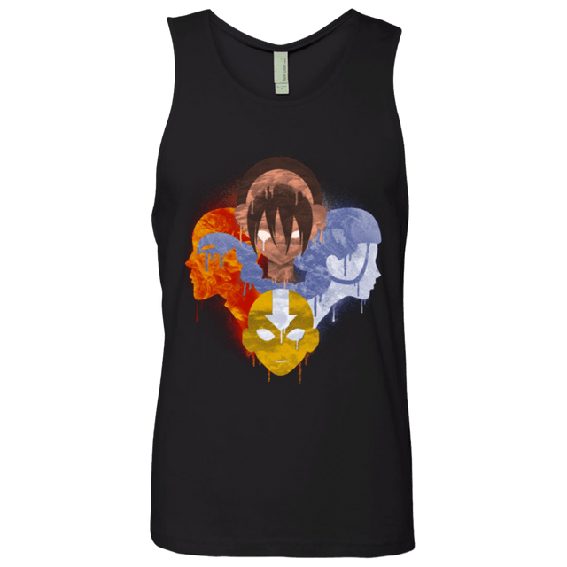 T-Shirts Black / Small Four nations Men's Premium Tank Top