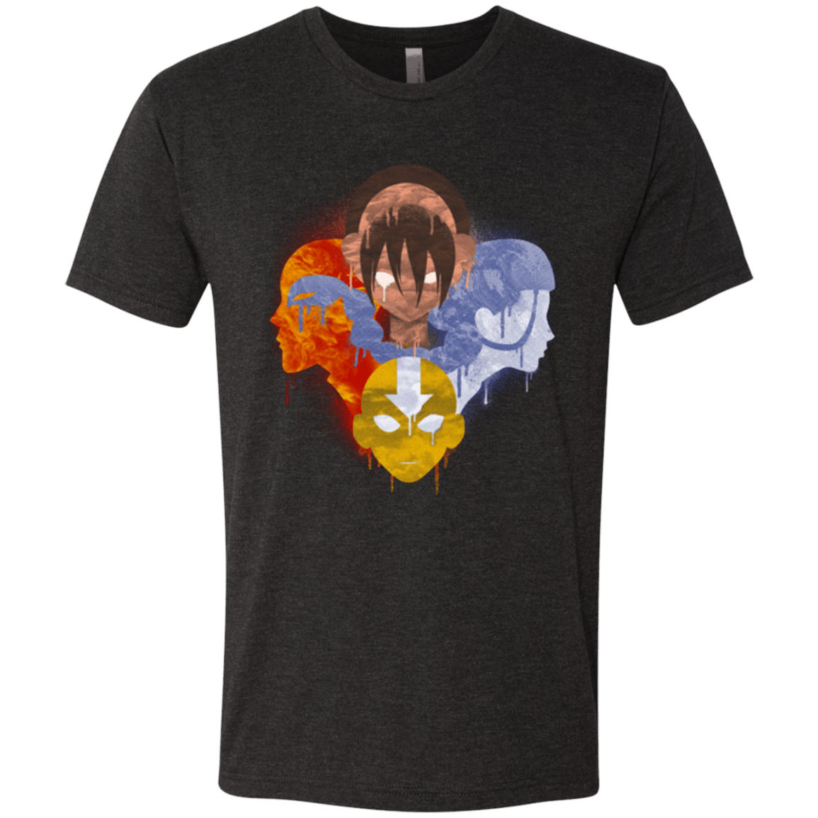 T-Shirts Vintage Black / Small Four nations Men's Triblend T-Shirt