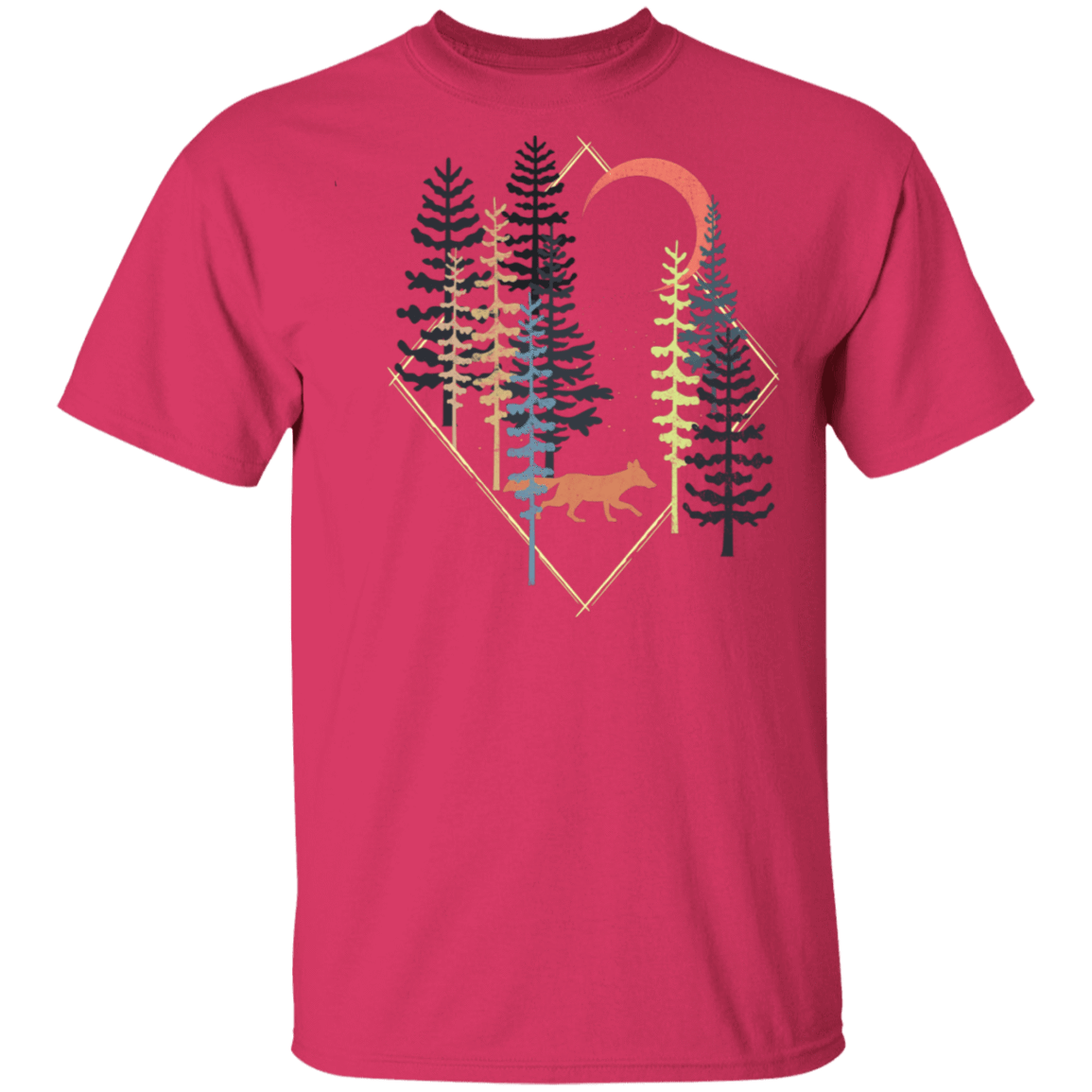 T-Shirts Heliconia / S Fox Forest Trot T-Shirt