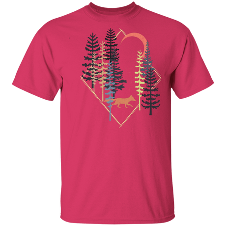 T-Shirts Heliconia / S Fox Forest Trot T-Shirt