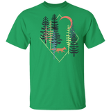 T-Shirts Irish Green / S Fox Forest Trot T-Shirt