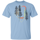 T-Shirts Light Blue / S Fox Forest Trot T-Shirt