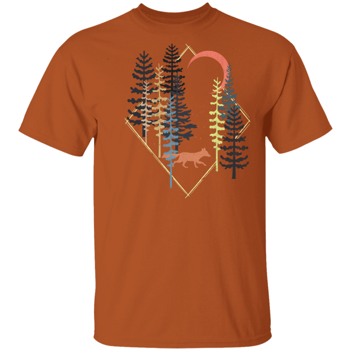 T-Shirts Texas Orange / S Fox Forest Trot T-Shirt