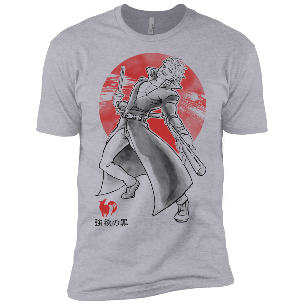 T-Shirts Heather Grey / YXS Fox Greed Boys Premium T-Shirt