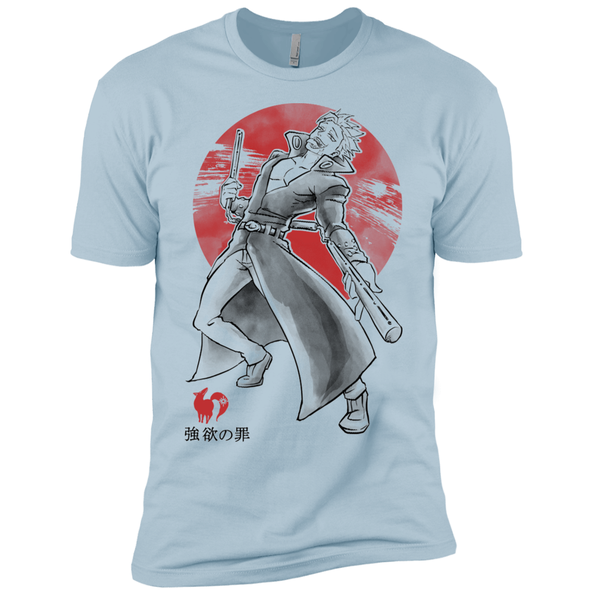 T-Shirts Light Blue / YXS Fox Greed Boys Premium T-Shirt