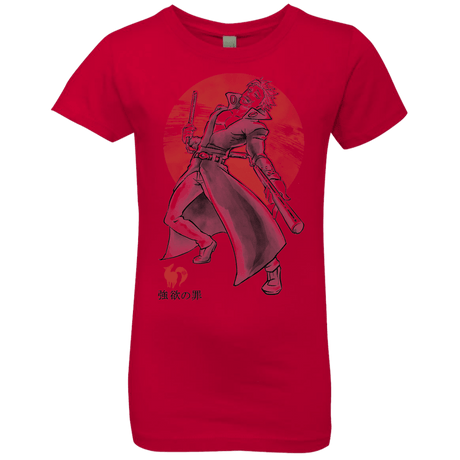 T-Shirts Red / YXS Fox Greed Girls Premium T-Shirt