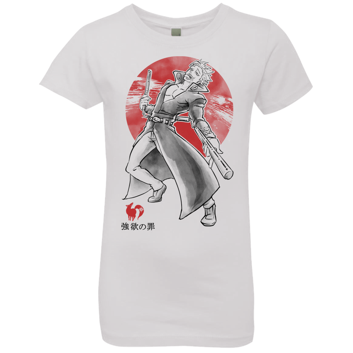 T-Shirts White / YXS Fox Greed Girls Premium T-Shirt