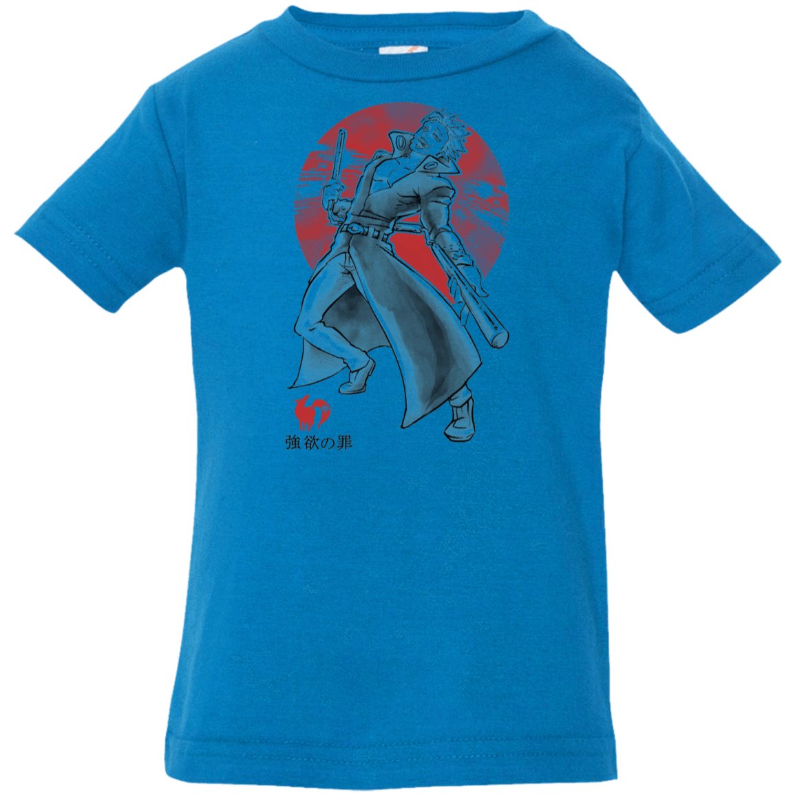 T-Shirts Cobalt / 6 Months Fox Greed Infant Premium T-Shirt