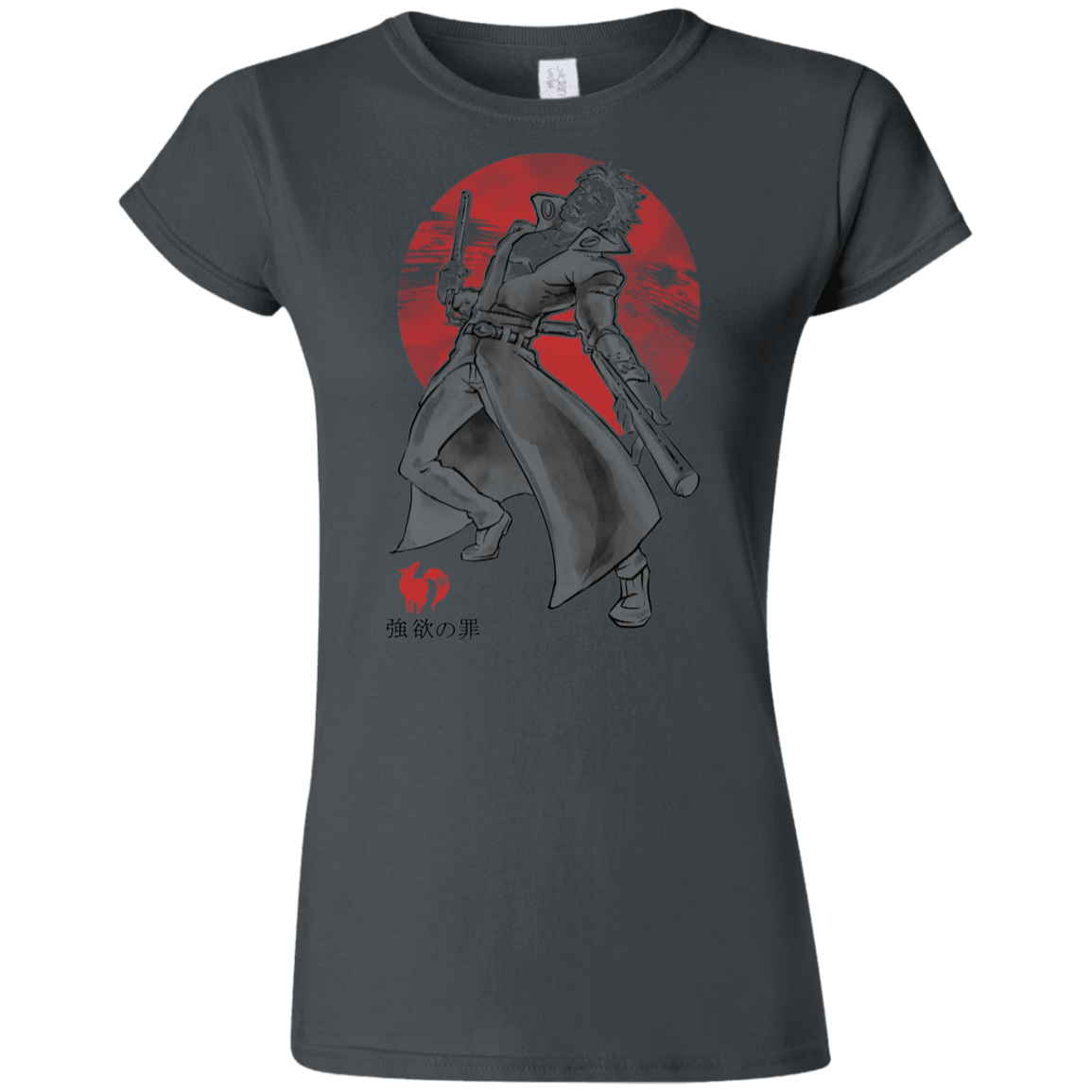 T-Shirts Charcoal / S Fox Greed Junior Slimmer-Fit T-Shirt