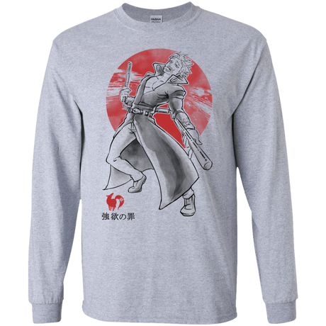 T-Shirts Sport Grey / S Fox Greed Men's Long Sleeve T-Shirt