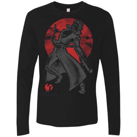 T-Shirts Black / S Fox Greed Men's Premium Long Sleeve