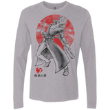 T-Shirts Heather Grey / S Fox Greed Men's Premium Long Sleeve