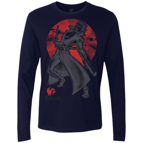 T-Shirts Midnight Navy / S Fox Greed Men's Premium Long Sleeve