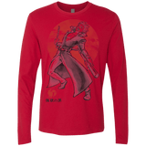 T-Shirts Red / S Fox Greed Men's Premium Long Sleeve