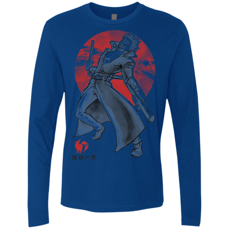 T-Shirts Royal / S Fox Greed Men's Premium Long Sleeve