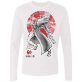 T-Shirts White / S Fox Greed Men's Premium Long Sleeve