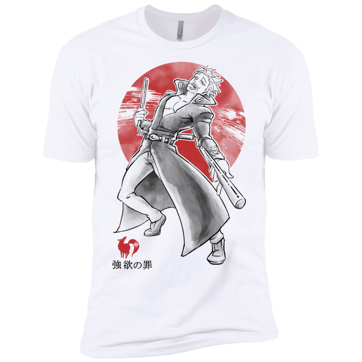 T-Shirts White / X-Small Fox Greed Men's Premium T-Shirt
