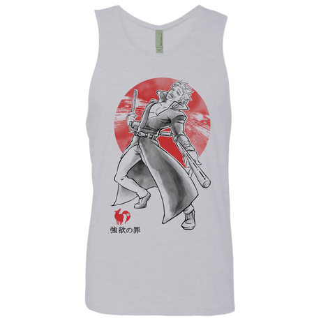 T-Shirts Heather Grey / S Fox Greed Men's Premium Tank Top