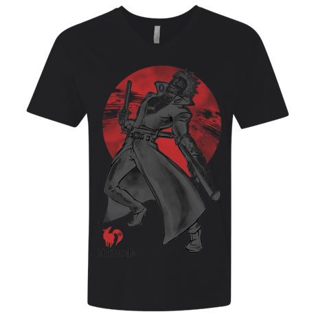 T-Shirts Black / X-Small Fox Greed Men's Premium V-Neck