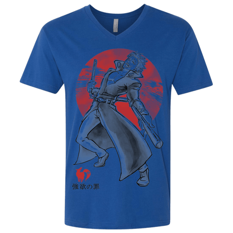 T-Shirts Royal / X-Small Fox Greed Men's Premium V-Neck