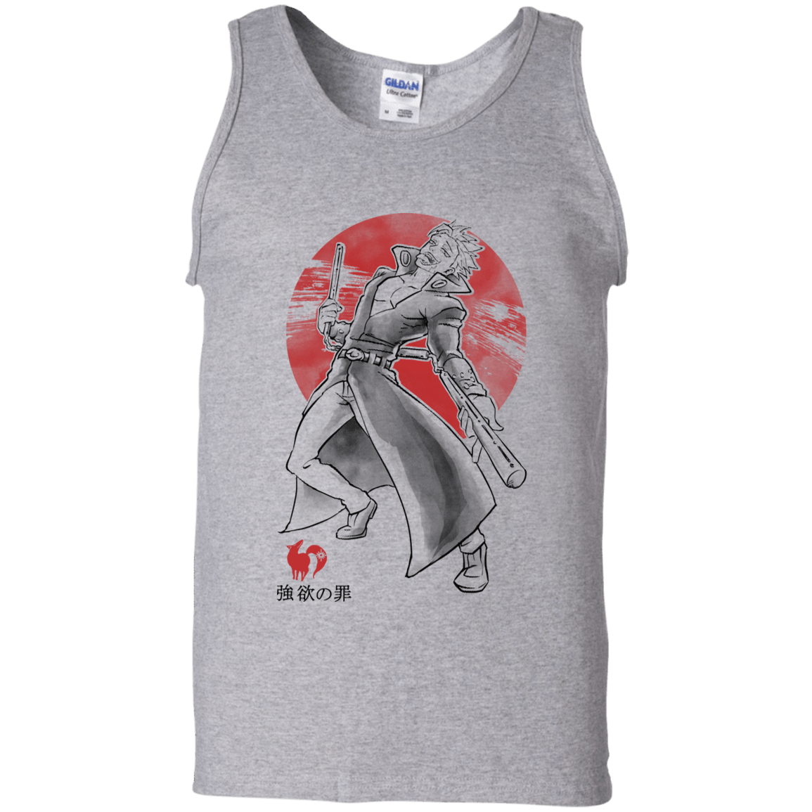 T-Shirts Sport Grey / S Fox Greed Men's Tank Top