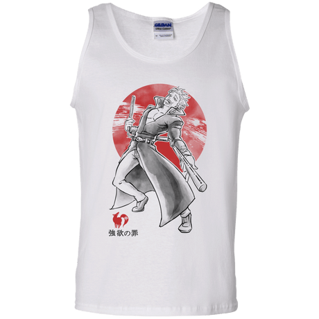 T-Shirts White / S Fox Greed Men's Tank Top