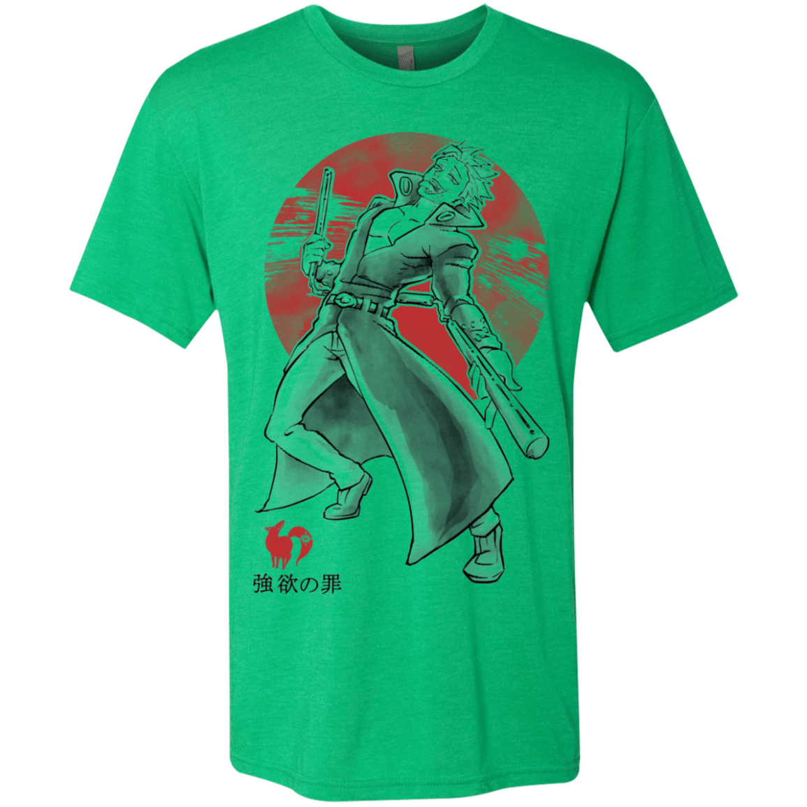 T-Shirts Envy / S Fox Greed Men's Triblend T-Shirt