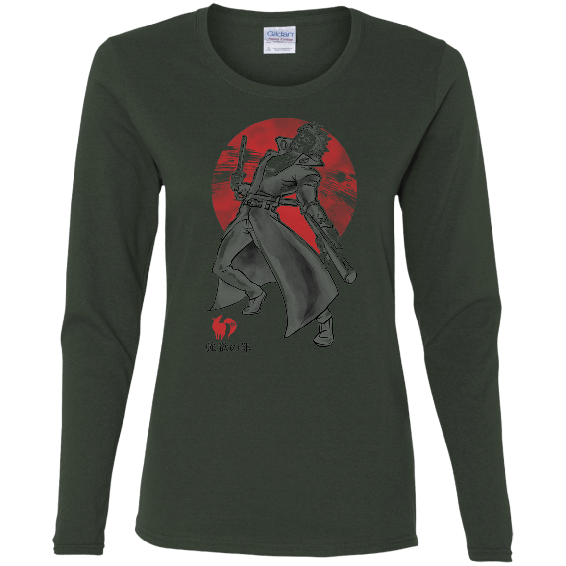 T-Shirts Forest / S Fox Greed Women's Long Sleeve T-Shirt