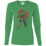 T-Shirts Irish Green / S Fox Greed Women's Long Sleeve T-Shirt